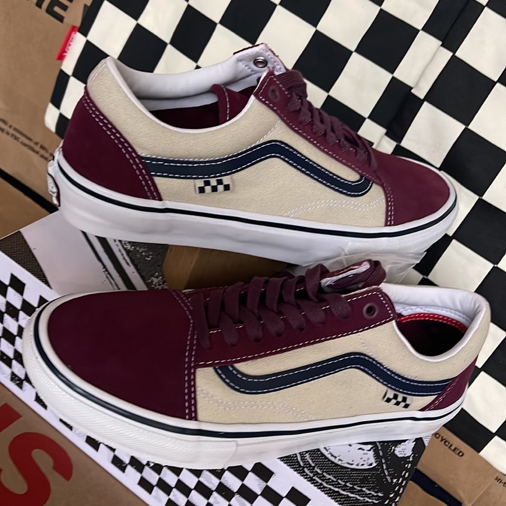 Vans Skate Old Skool Mauve Wine Men’s sneakers - Picture 11 of 16